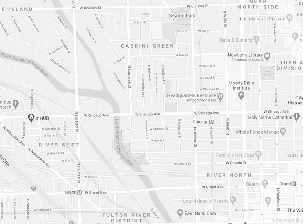 600 West Chicago Ave building map